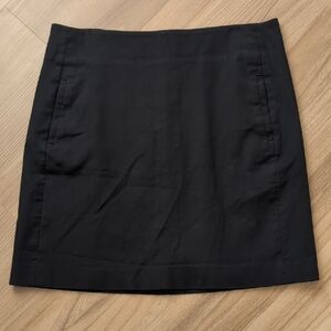LOFT Black Pencil Skirt